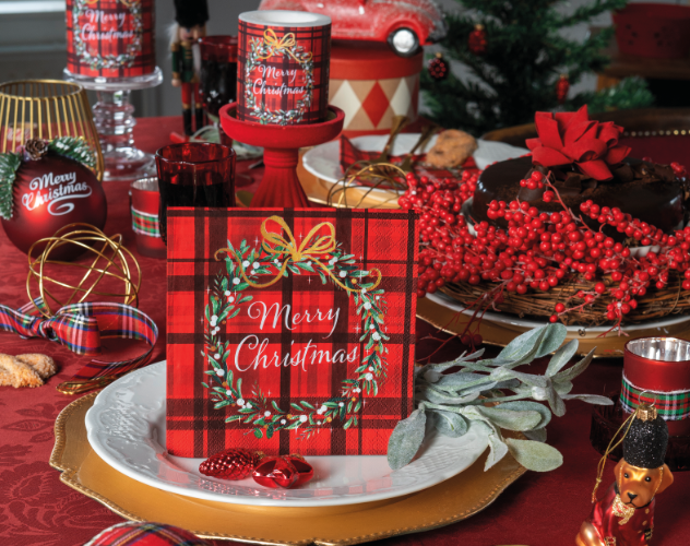 Christmas plaid