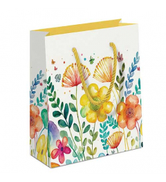 Gift bag Vibrant spring white