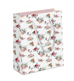 Gift bag Charlotte white