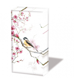 Hdkf Bird & blossom white