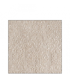 Napkin 25 Elegance pearl taupe  FSC Mix