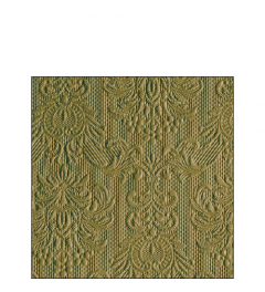 Napkin 25 Elegance olive green FSC Mix