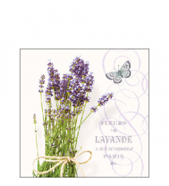 Napkin 25 Bunch of lavender FSC Mix