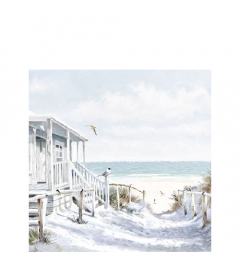 Napkin 25 Beach cabin FSC Mix