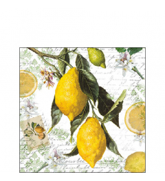 Napkin 25 Lemon FSC Mix