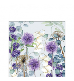 Napkin 25 Lunaria green FSC Mix