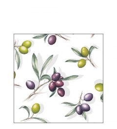 Napkin 25 Delicious olives FSC Mix