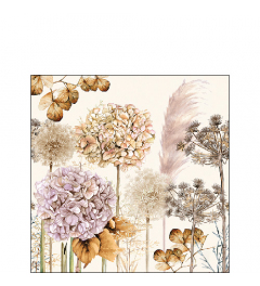 Napkin 25 Dried flowers FSC Mix