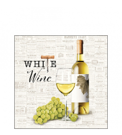 Napkin 25 White wine FSC Mix