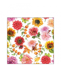 Napkin 25 Autumn blooming FSC Mix