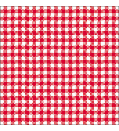 Napkin 33 Vichy red FSC Mix