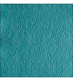 Napkin 33 Elegance petrol FSC Mix