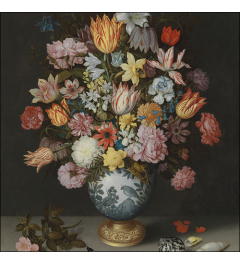Napkin 33 Bosschaert floral FSC Mix