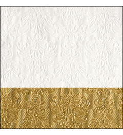 Napkin 33 Elegance Dip gold FSC Mix