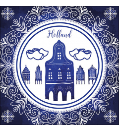 Napkin 33 Holland style FSC Mix