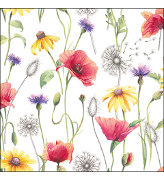 Napkin 33 Poppy meadow FSC Mix