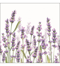 Napkin 33 Lavender shades white FSC Mix