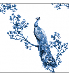 Napkin 33 Royal peacock FSC Mix