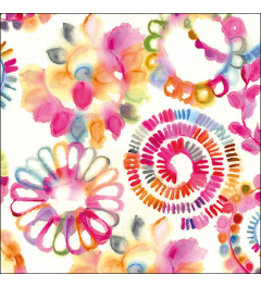 Napkin 33 Fantasy circles FSC Mix