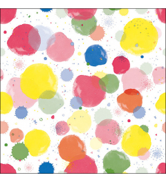 Napkin 33 Splash dots Mix FSC Mix