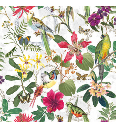 Napkin 33 Tropical jungle FSC Mix