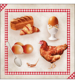 Napkin 33 Breakfast FSC Mix