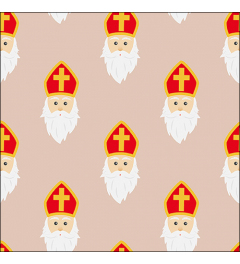 Napkin 33 Saint Nicholas head FSC Mix