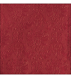 Napkin 33 Elegance dark red FSC Mix