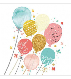 Napkin 33 Balloon party FSC Mix