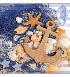 Napkin 33 Nautic elements FSC Mix