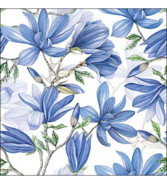 Napkin 33 Magnolia acuminata white FSC Mix