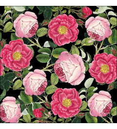 Napkin 33 Rosaline black FSC Mix