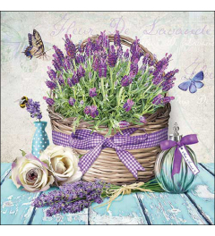 Napkin 33 Fleur de lavande FSC Mix