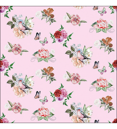 Napkin 33 Charlotte pink FSC Mix