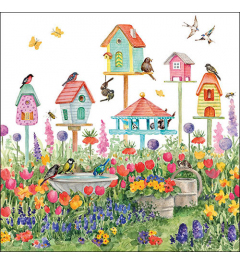 Napkin 33 Birdhouses FSC Mix