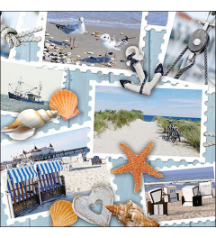 Napkin 33 Beach memories FSC Mix