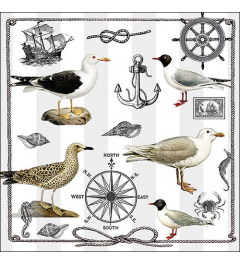 Napkin 33 Maritime items FSC Mix