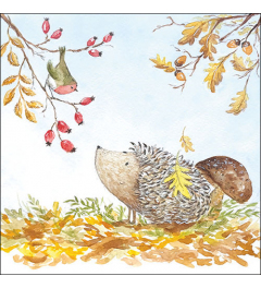 Napkin 33 Forest friends FSC Mix