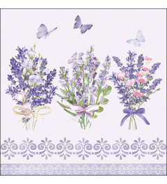 Napkin 33 Lovely lavender lilac FSC Mix