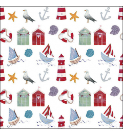 Napkin 33 Nautical items FSC Mix