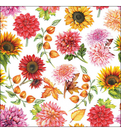 Napkin 33 Autumn blooming FSC Mix