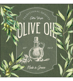 Napkin 33 Olive oil FSC Mix