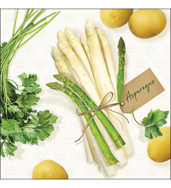 Napkin 33 Delicious asparagus FSC Mix