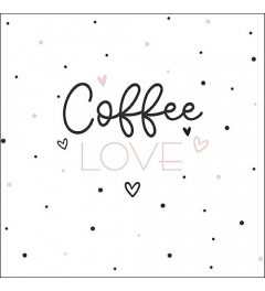 Napkin 33 Coffee love FSC Mix