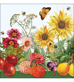 Napkin 33 Sunny garden FSC Mix