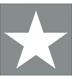 Napkin 33 Star grey FSC Mix