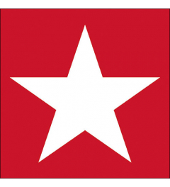 Napkin 33 Star red FSC Mix