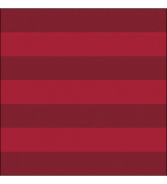 Napkin 33 Block stripe dark red FSC Mix