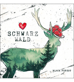 Napkin 33 The Black Forest love FSC Mix