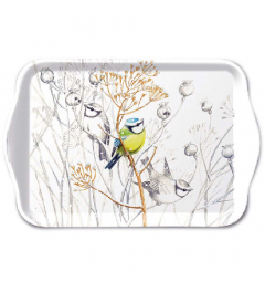 Tray melamine 13x21 cm Sweet little bird